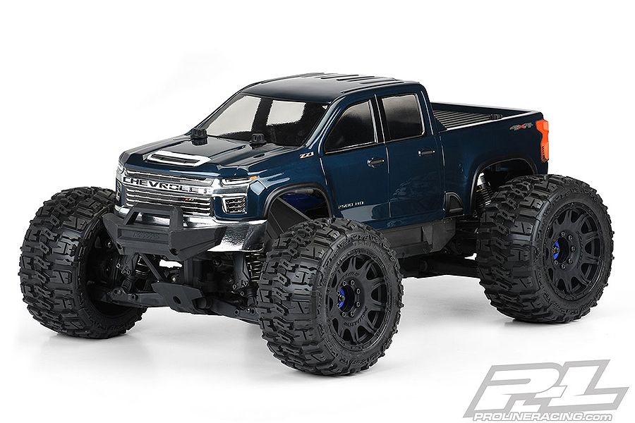 Proline 2021 Chevy Silverado 2500 HD Clear Body E-Revo/Maxx (G-PRO3582-00
)