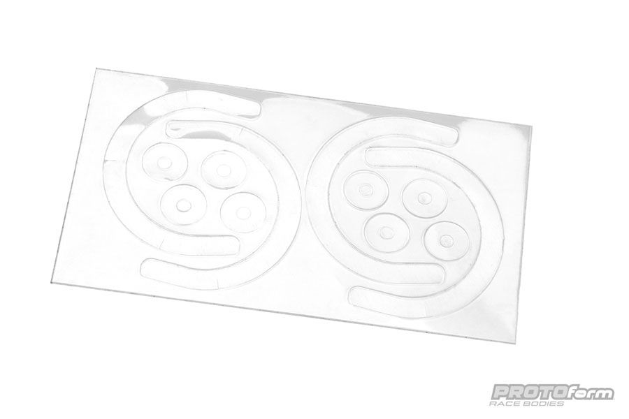 Protoform 1:10 Fender &amp; Body Post Protectors Fits 1:10 Bodies (PL6290-01)