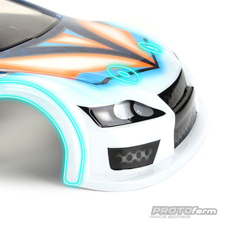 Protoform 1:10 Fender &amp; Body Post Protectors Fits 1:10 Bodies (PL6290-01)