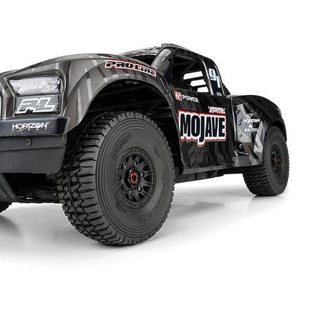 Proline 1:7 Mirage TT BELTED F/R Tires MTD 17mm BLK Raid (2) Mojave (G-PRO10224-10)