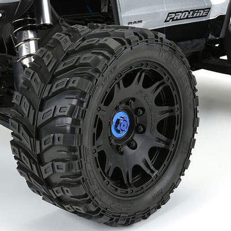 Proline X-Maxx Billet Adapter Washers Blue For Raid 5.7&quot; 24mm Wheels (G-PRO6379-00)