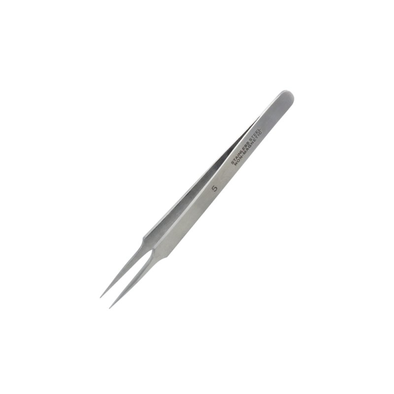 Modelcraft #5 Stainless steel tweezers (SHSPTW2185-5)