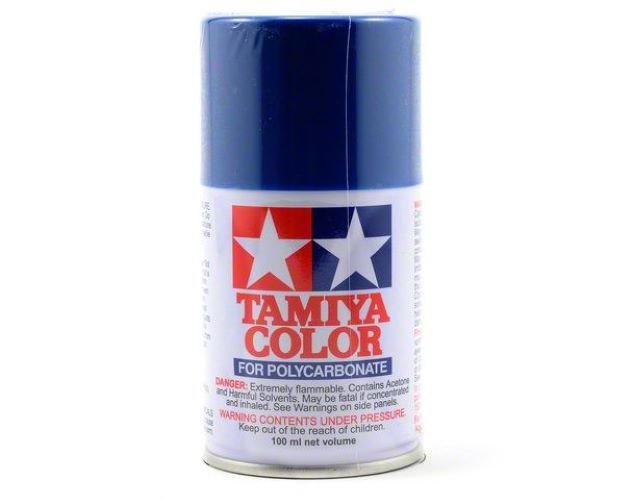 Tamiya PS Polycarbonate Clear Bodyshell Paint - Full Range - PS-4 Blue
