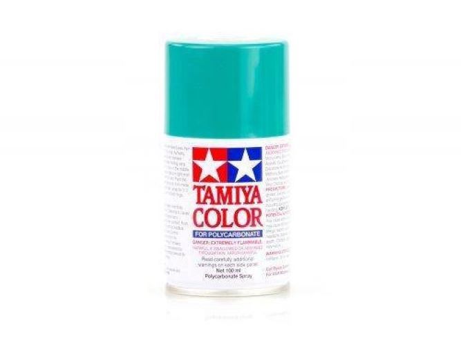 Tamiya PS Polycarbonate Clear Bodyshell Paint - Full Range - PS-54 Cobalt Green