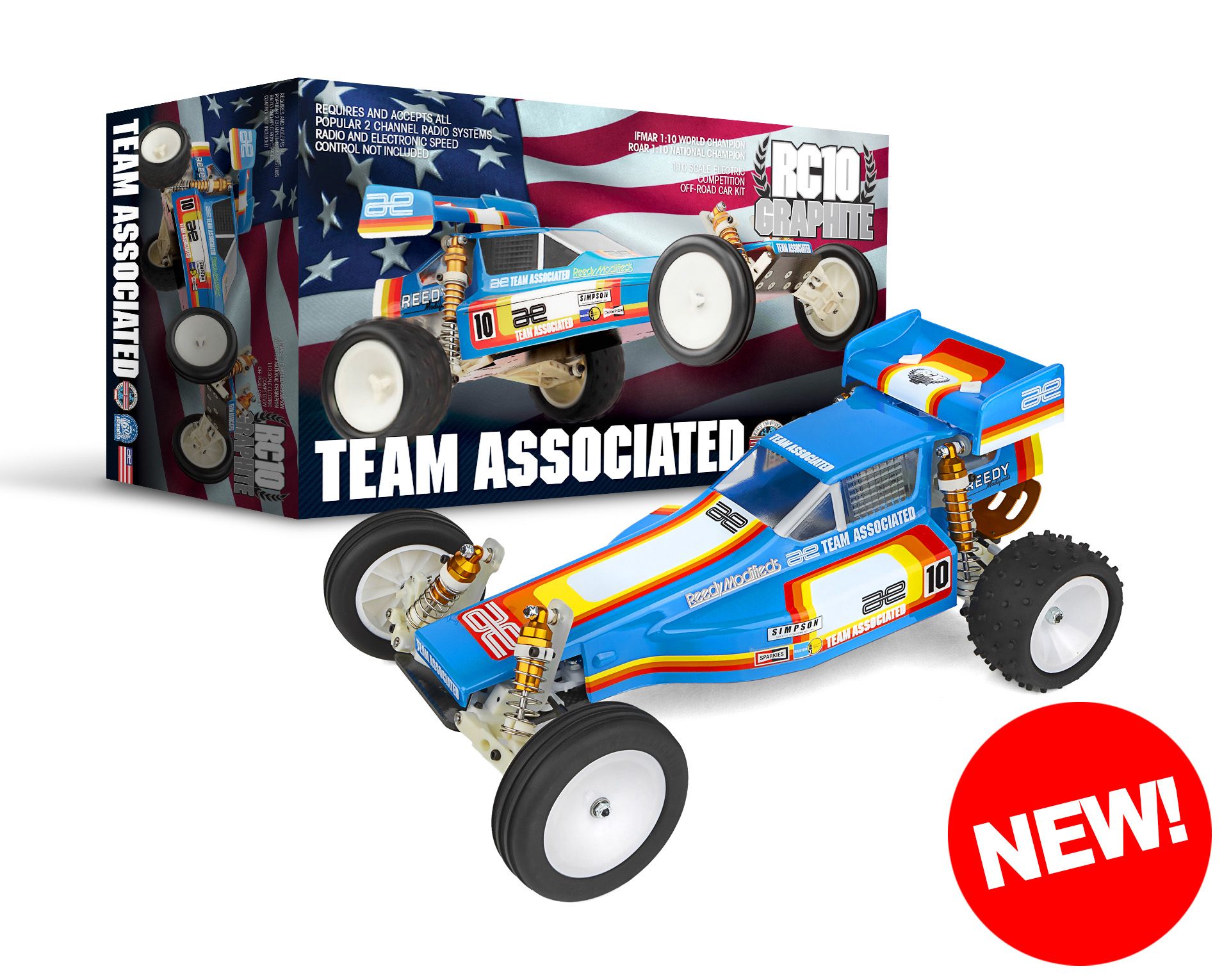 Team Associated RC10 Graphite Edition Kit (AS6030)