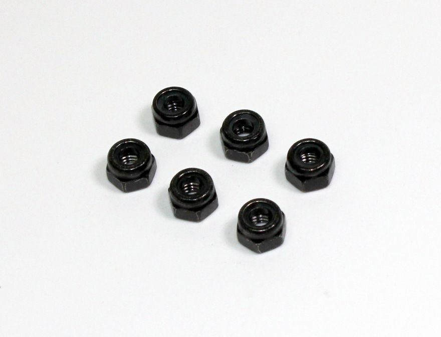Absima Nylon Self-Lock Nut M4 (6) Buggy/Truggy ( AB 1230040)