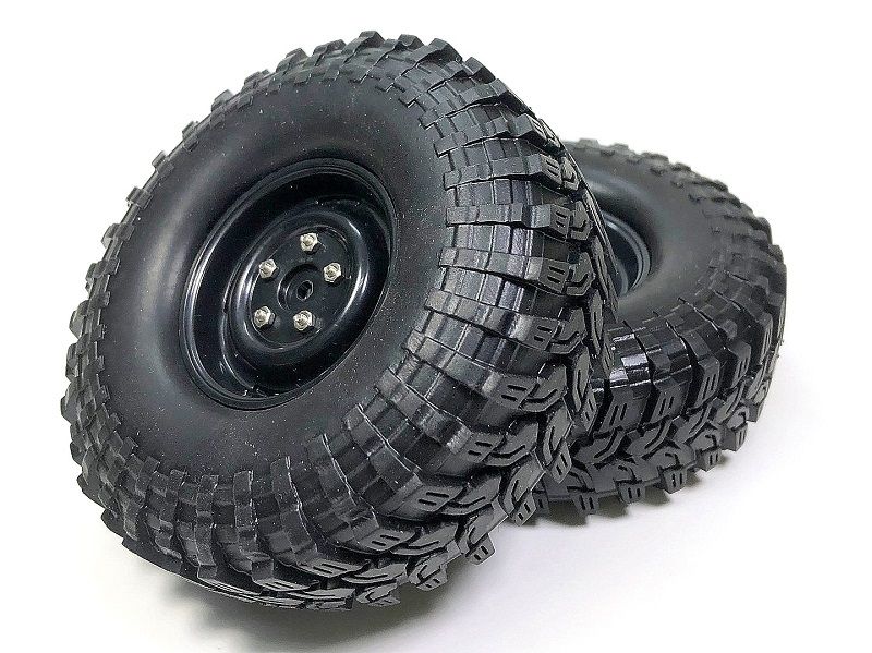 Absima Wheel Set Crawler &quot;Standard Sponge&quot; 110mm 1:10 (2) ( AB 2500034)