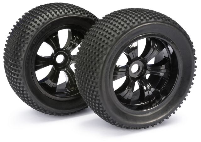 Absima Wheel Set LP Truggy &quot;Dirt&quot; 1:8 (2) ( AB 2520013)