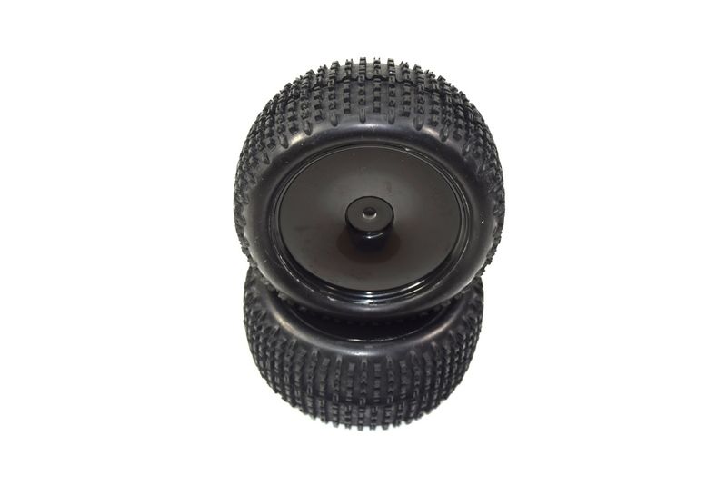 Absima Wheel Set Glued Rear (2) AB2.4 RTR/BL/Kit ( AB 1230304)