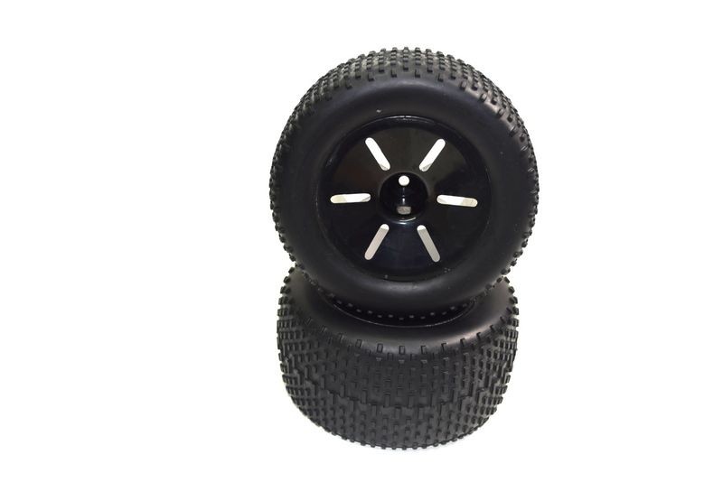 Absima Wheel Set Glued (2) AT2.4 RTR/BL/Kit ( AB 1230315)