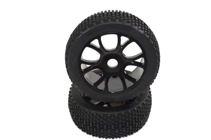 Absima Tire Set glued (2) AB2.8 BL ( AB 1330143)