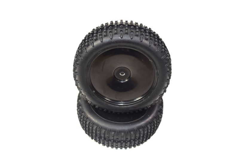 Absima Wheel Set Glued Front (2) AB2.4 RTR/BL/Kit ( AB 1230305)