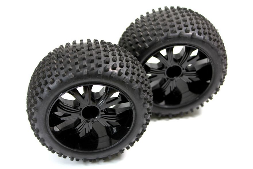 Absima Tire Set F/R (2) Truggys.) ( AB 1230067)