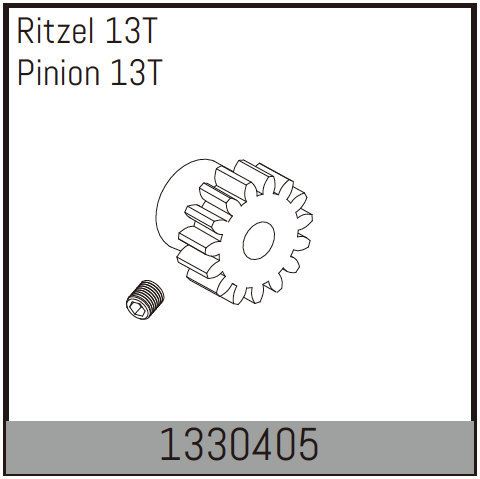 Absima Pinion 13T ( AB 1330405)