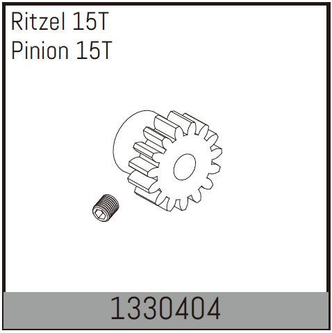 Absima Pinion 15T ( AB 1330404)