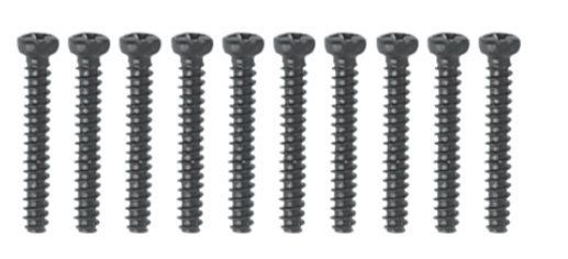 Absima Round Head Screws (2.8*20) ( AB 15-LS12)