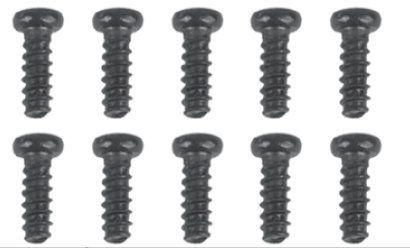 Absima Round Head Screws (2*8) ( AB 30-LS01)