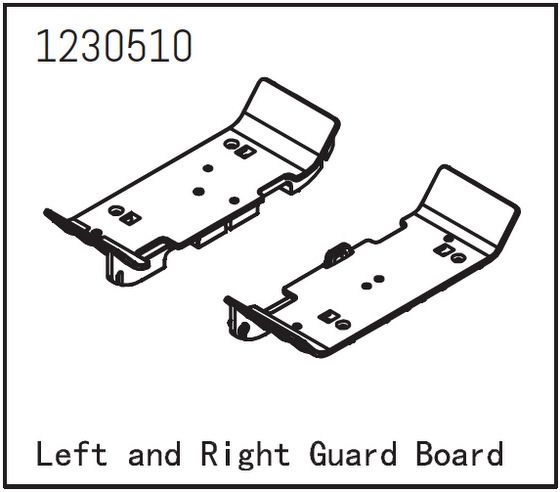 Absima Guard Board /Left/Right ( AB 1230510)