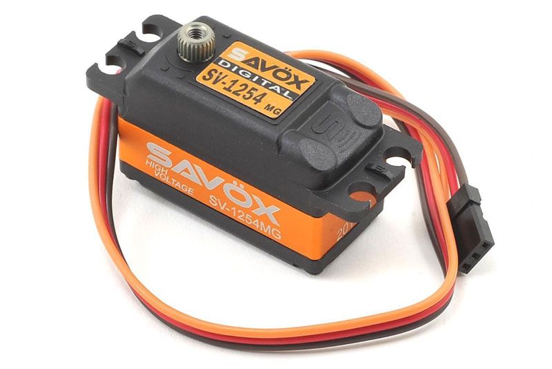 Savox HV Low Profile Digital Servo 15KG/0.85S@7.4V (SAV-SV1254MG+)