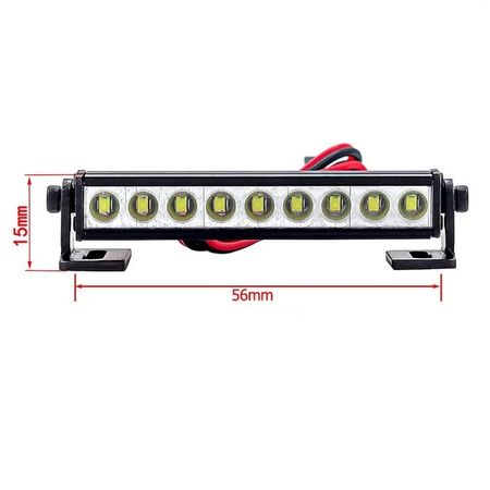 SC Models Aluminium 9 LED Light Bar W/Side Mounts (SCDTLR05002A)