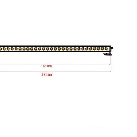 SC Models Aluminium 30 LED Light Bar W/Side Mounts (SCDTLR05002E)