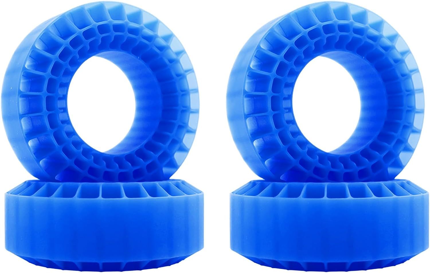 SC Models Hardened Silica Gel Insert Fit 1.9&quot; Wheel Tires for RC Crawler Car - 4pcs (Blue) (SCDTPA02010A)