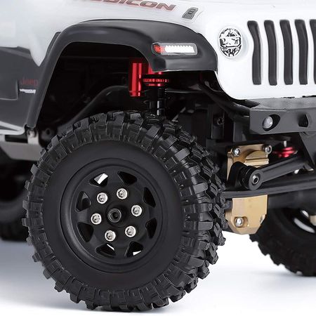 SC Models 1.0&#039;&#039; Plastic Wheel &amp; Tire Set Axial SCX24 - 4pcs Black (SCDTSCX24-34)