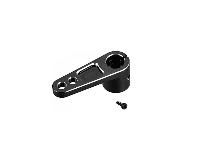 SC Models Clap Aluminium Offset Servo Horn 25T - Black (SCDTSH04002B)
