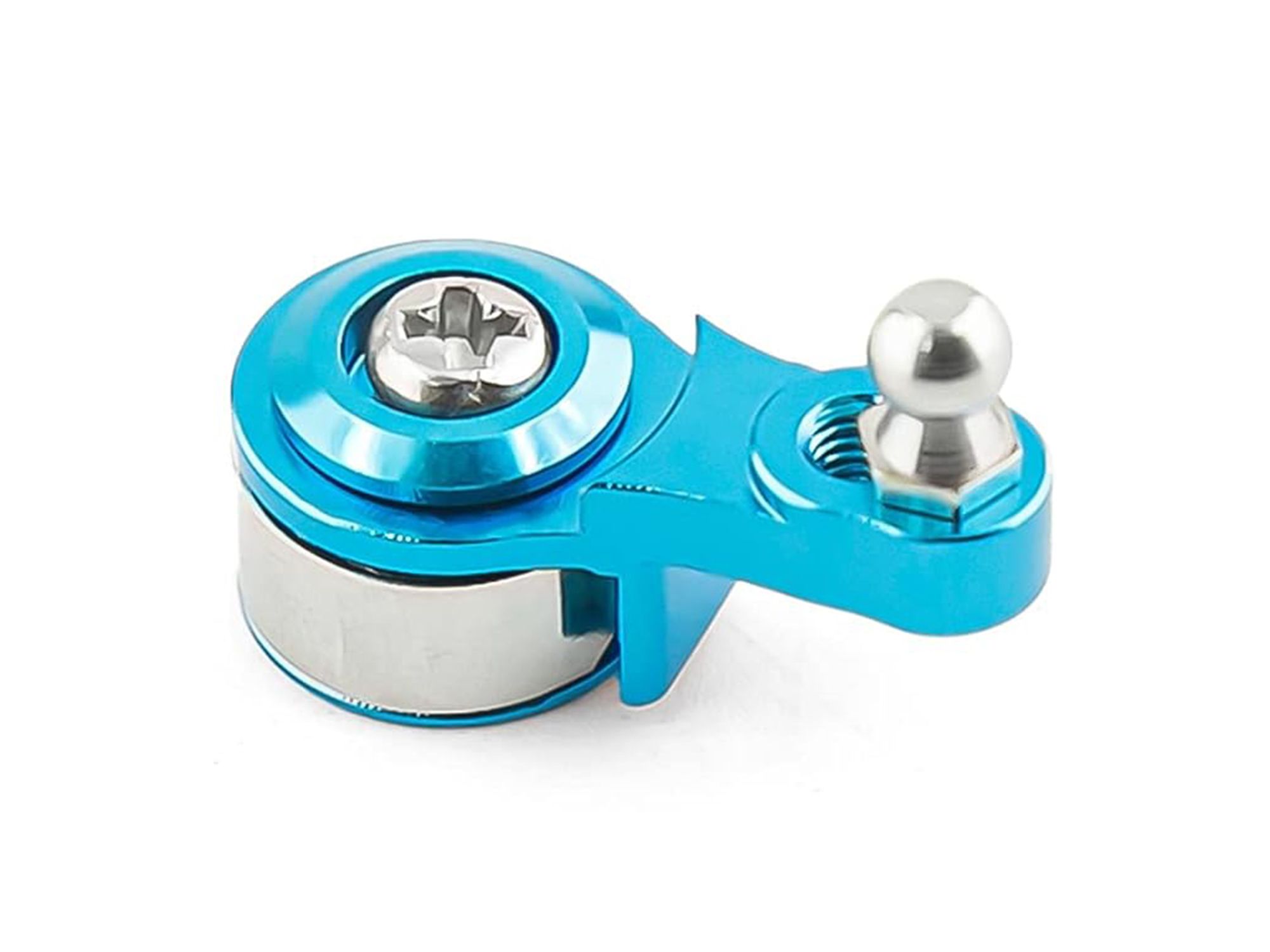 SC Models Aluminium Alloy Servo Saver 25T - Tamiya TT01, TRX4, TRX6  - Blue (SCDTSH04003D)