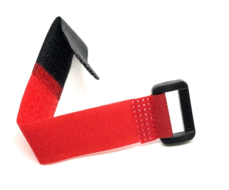 SC Models 205mm x 20mm HD Battery Strap - Red (SCDTSM04008A)