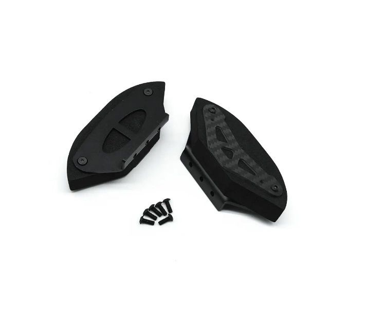 SC Models Tamiya TT01 Front &amp; Rear Sponge Bumper With Carbon Fibre Plate (SCDTT01020)