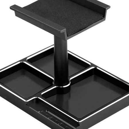 SC Models Aluminium Maintenance Stand 1:24, 1:18, 1:16th Vehicles - Black (SCDTT24001A)