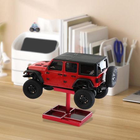 SC Models Aluminium Maintenance Stand 1:24, 1:18, 1:16th Vehicles - Blue (SCDTT24001C)