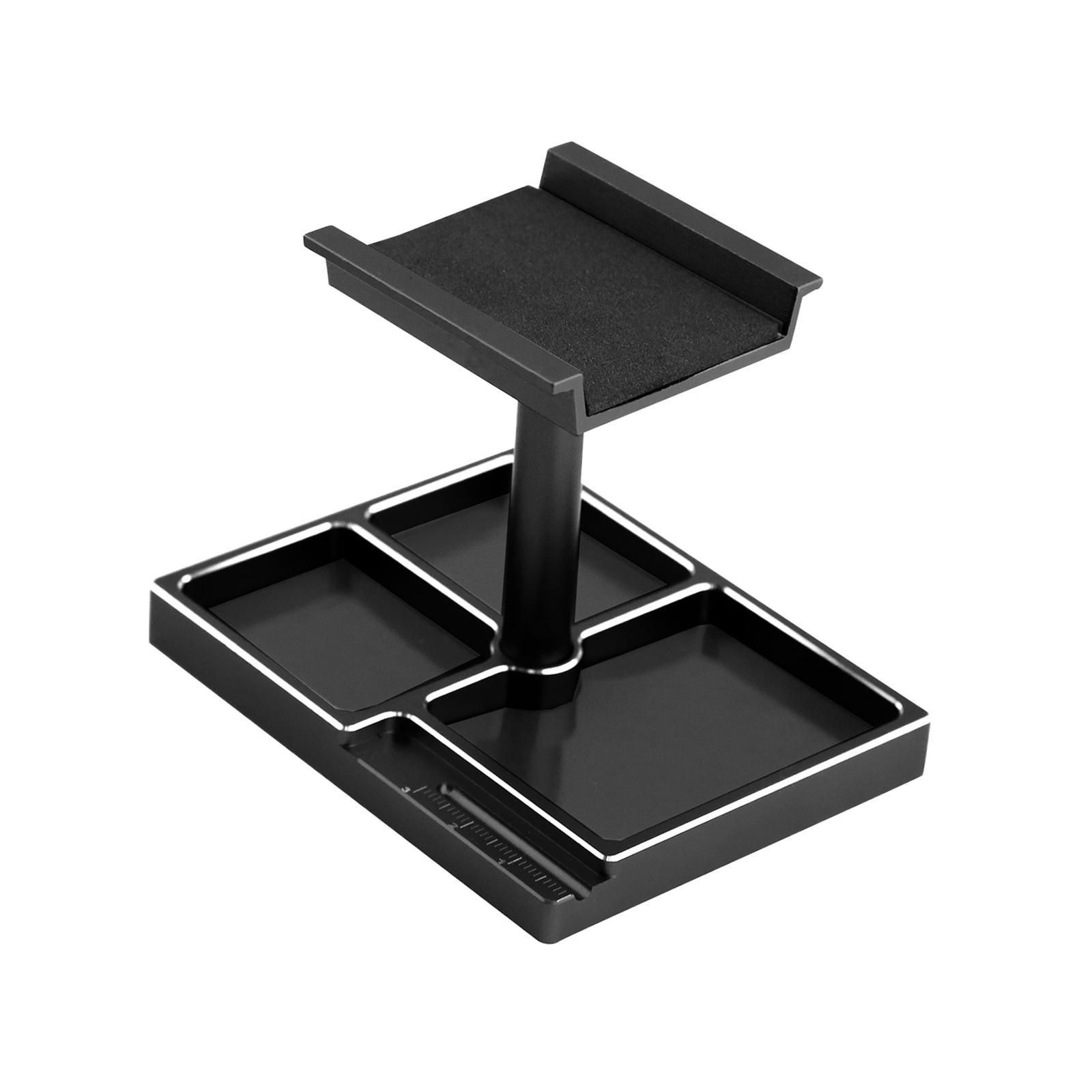 SC Models Aluminium Maintenance Stand 1:24, 1:18, 1:16th Vehicles - Black (SCDTT24001A)