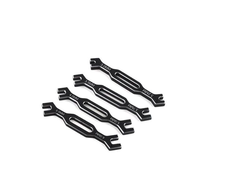 SC Models Aluminium Turnbuckle Wrench Set (3, 3.2, 3.5, 3.7, 4, 5, 5.5 &amp; 6mm) (SCDTT42006)