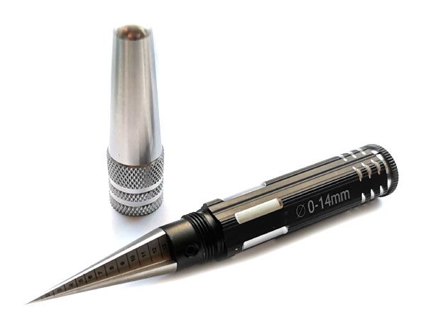 SC Models Lexan Hole Reamer 0-14mm Silver (SCDTT51048)