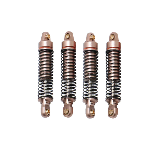 SC Models Aluminium Shock Set Brown - Traxxas TRX-4M 4pcs (SCDTTRX4M033A)