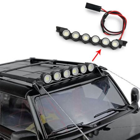 SC Models Roof Light Bar 60mm 1:18 Traxxas TRX-4M Ford Bronco (SCDTTRX4M036)