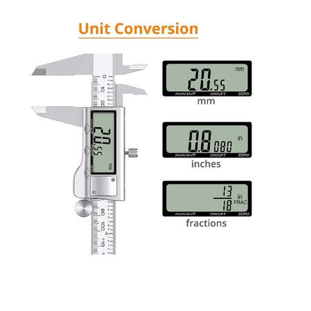 SC Models Metal Digital Caliper + Case 150mm (SCKRTP005)
