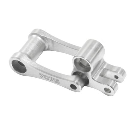 SC Models Aluminum Rear Knuckle &amp; Pull Rod, Losi Promoto - Silver (SCPMX1405B)