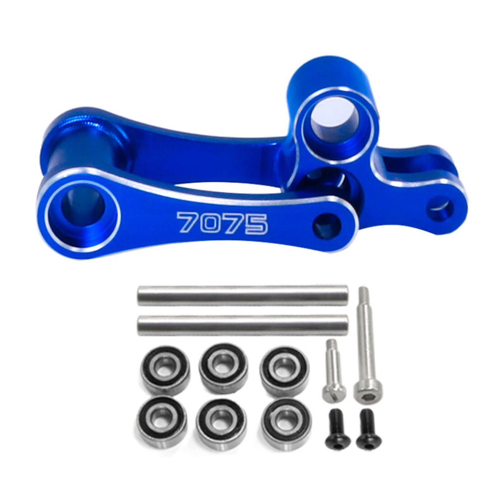 SC Models Aluminum Rear Knuckle &amp; Pull Rod, Losi Promoto - Blue (SCPMX1405D)