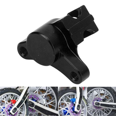 SC Models Aluminum Rear Brake Caliper, Losi Promoto - Black (SCPMX1407A)