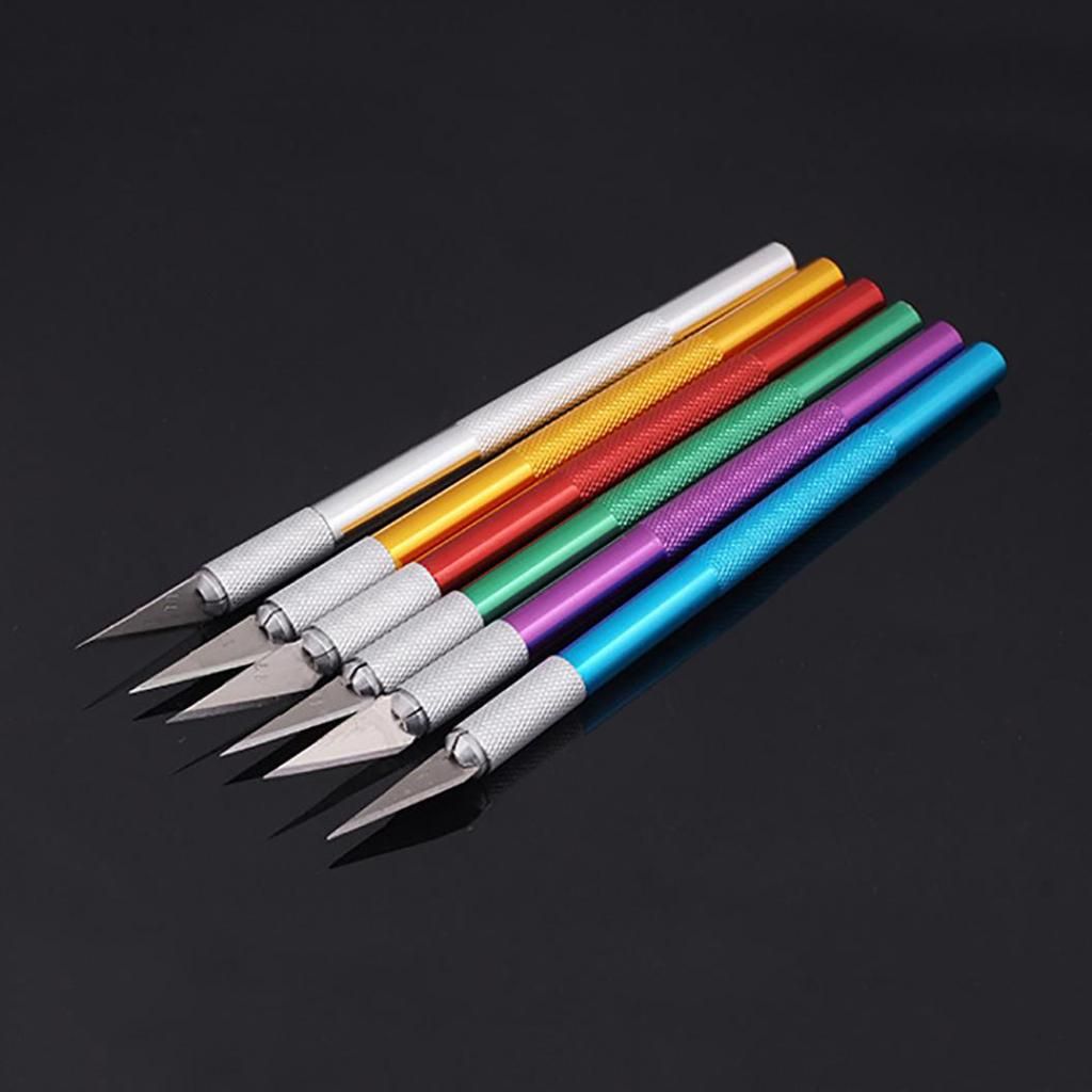 SC Models Aluminium Handle Craft Knife &amp; Safety Cap (SCVGCUT001)