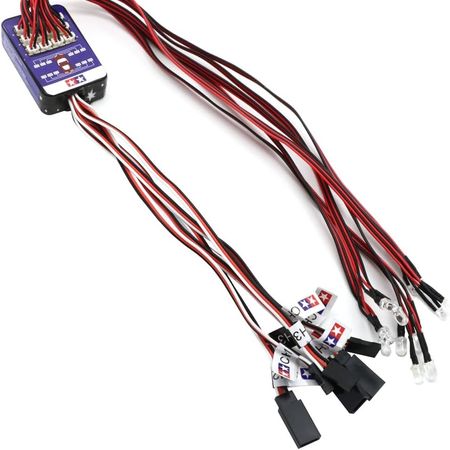SC Models RC Car 12 LED Lighting Kit , Intelligent - 4 Colors Lighting (SCVGLFI010)