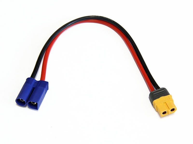 SC Models XT60F to EC5M Charge Lead - 20cm (SCVGLFOP151)