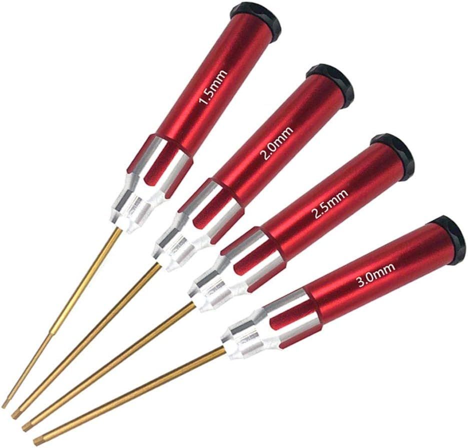 SC Models Allen Wrench Hex Set 4pcs With Case 1.5, 2.0, 2.5, 3.0mm (SCVGYZB004W)
