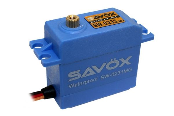Savox 15KG / 0.17s Digital Waterproof Servo (SAV-SW0231MG+)