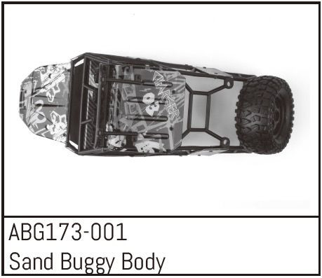 Absima Sand Buggy Body ( AB G173-001)