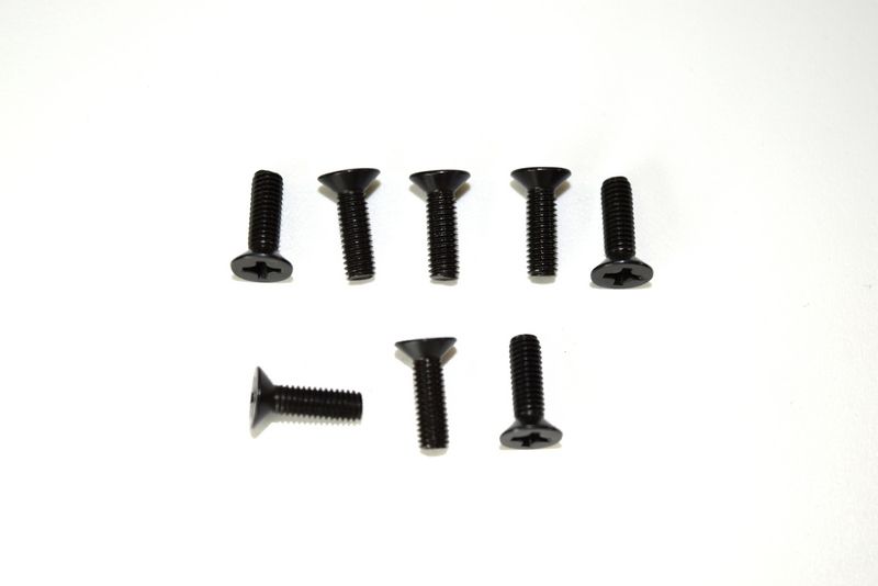 Absima Flat Phillips Head Screw M3X10 (8) ATC 2.4 RTR/BL ( AB 1230231)