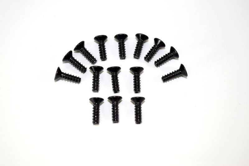Absima Flat Phillips Head Screw M3X10 (15) ATC 2.4 RTR/BL ( AB 1230228)
